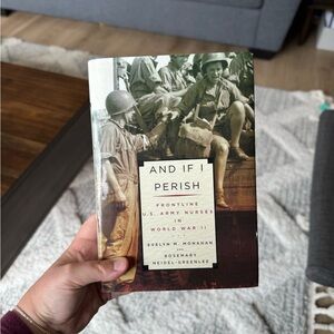 AND IF I PERISH hardcover book